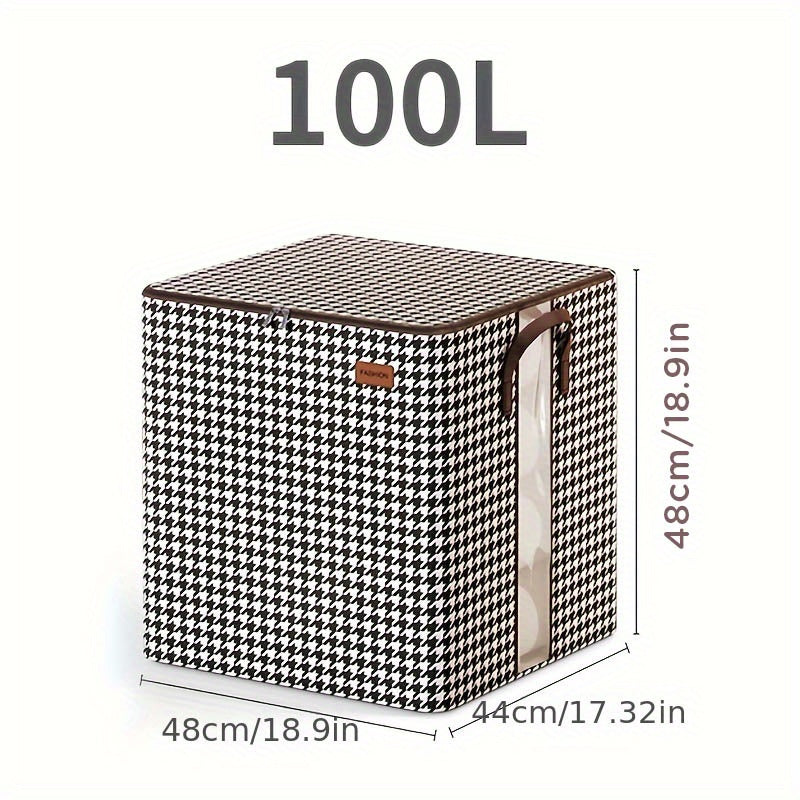 Large Capacity Dustproof Zipper Container Bag For Closet