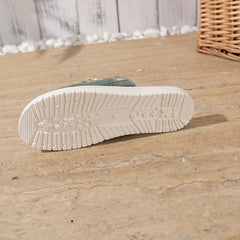Women's Flat Canvas Sandals Open toe Strap Sandals