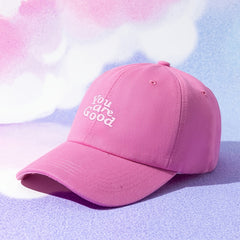 Y2K Embroidery Baseball Cap Couple Dad Hats Cotton Sunscreen Sports Hat Women's
