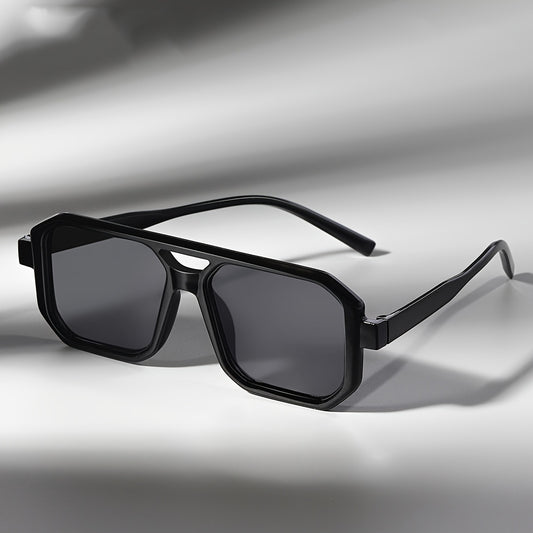 Men's Double Beam Large Frame Sunglasses