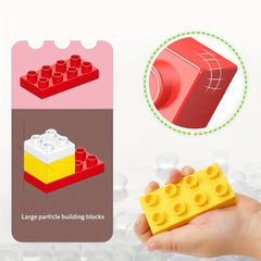 Animal Large Block Building Set Educational Toy