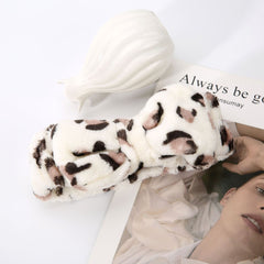 Leopard Print Hair Band For Washing Face Skincare