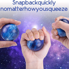 10pcs Large Volume Stress Balls Outer Space Relief Balls