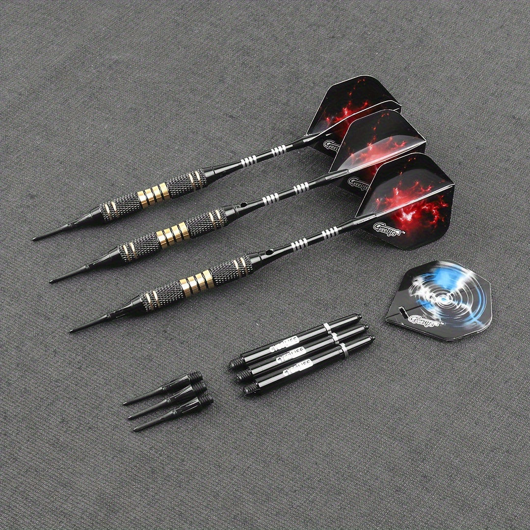 Cyeelife 3pcs Soft Tip Copper Darts Professional Darts For Training