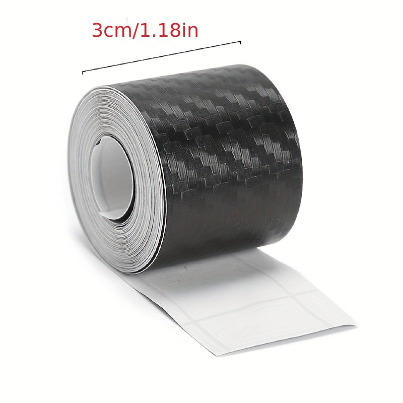 Carbon Fiber Car Threshold Scratch-proof Protective Film