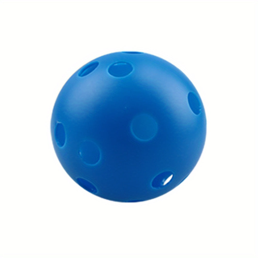 High Elastic Outdoor Pickleball Ball 26 Holes Colorful Soft Performance Comfort