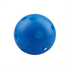 High Elastic Outdoor Pickleball Ball 26 Holes Colorful Soft Performance Comfort