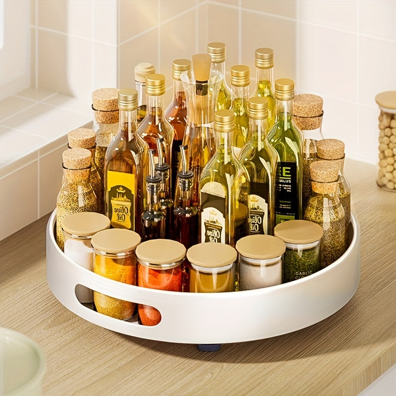 1pc Spice Spinner Spice Rack Organizer Tiered Spice Organizer Spice Bottle Holde