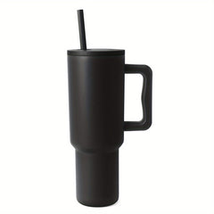 40oz Tumbler Handle & Straw Lid Insulated Cup Stainless Steel Travel Mug