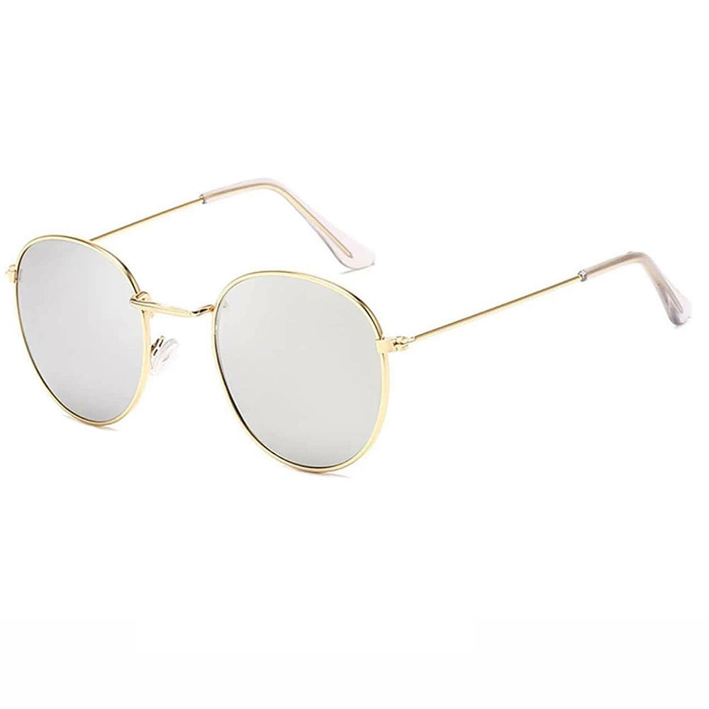Vintage Oversized Round Sunglasses Women Sun Protection