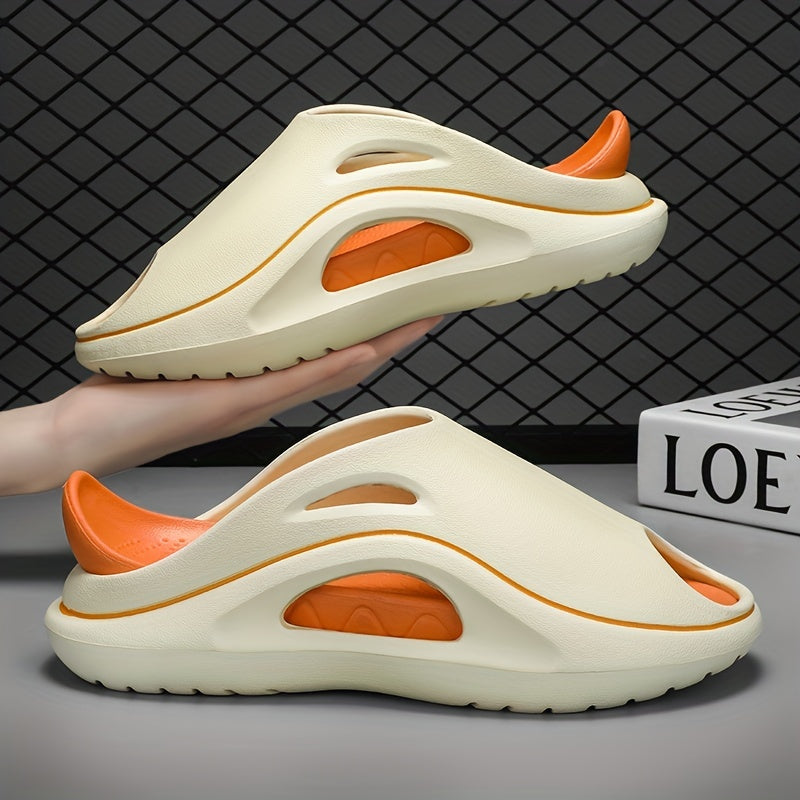 Men's Non Slip Comfortable Platform Slides for Summer