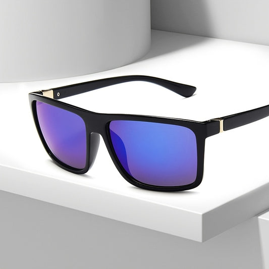 Men's Retro Polarizer Sunglasses Large Frame Outdoor Driving