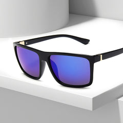 Men's Retro Polarizer Sunglasses Large Frame Outdoor Driving