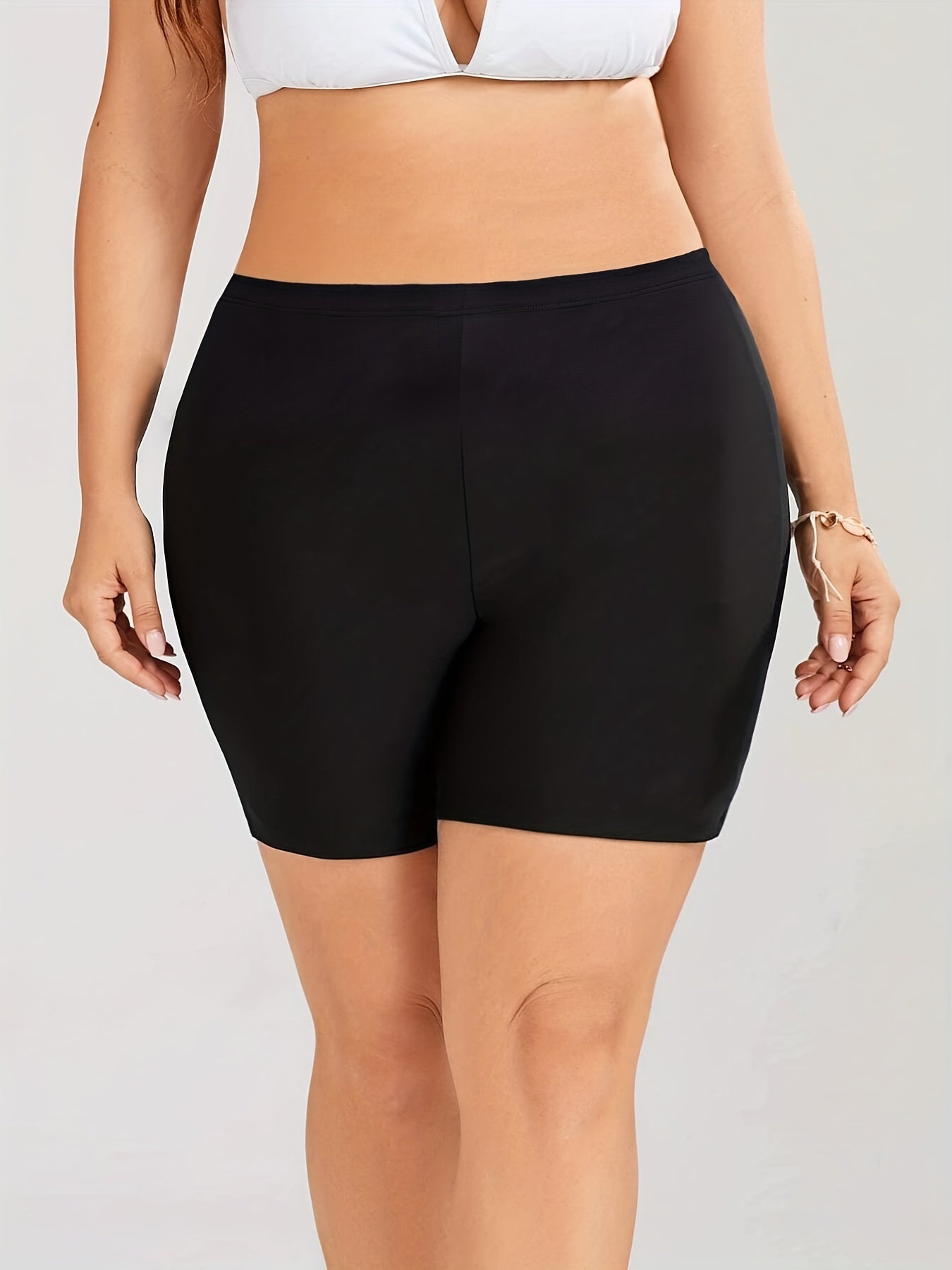  High Rise Stretch Vacation Swimsuit Shorts