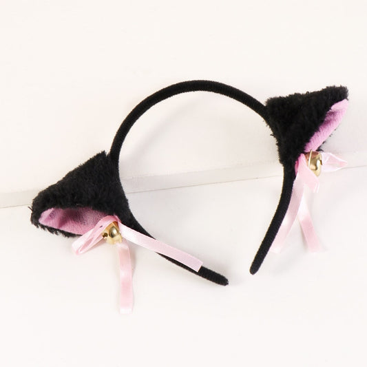 Cat Ears Bell Headband Girls Cosplay Lightweight Party Gift Hair Accessory
