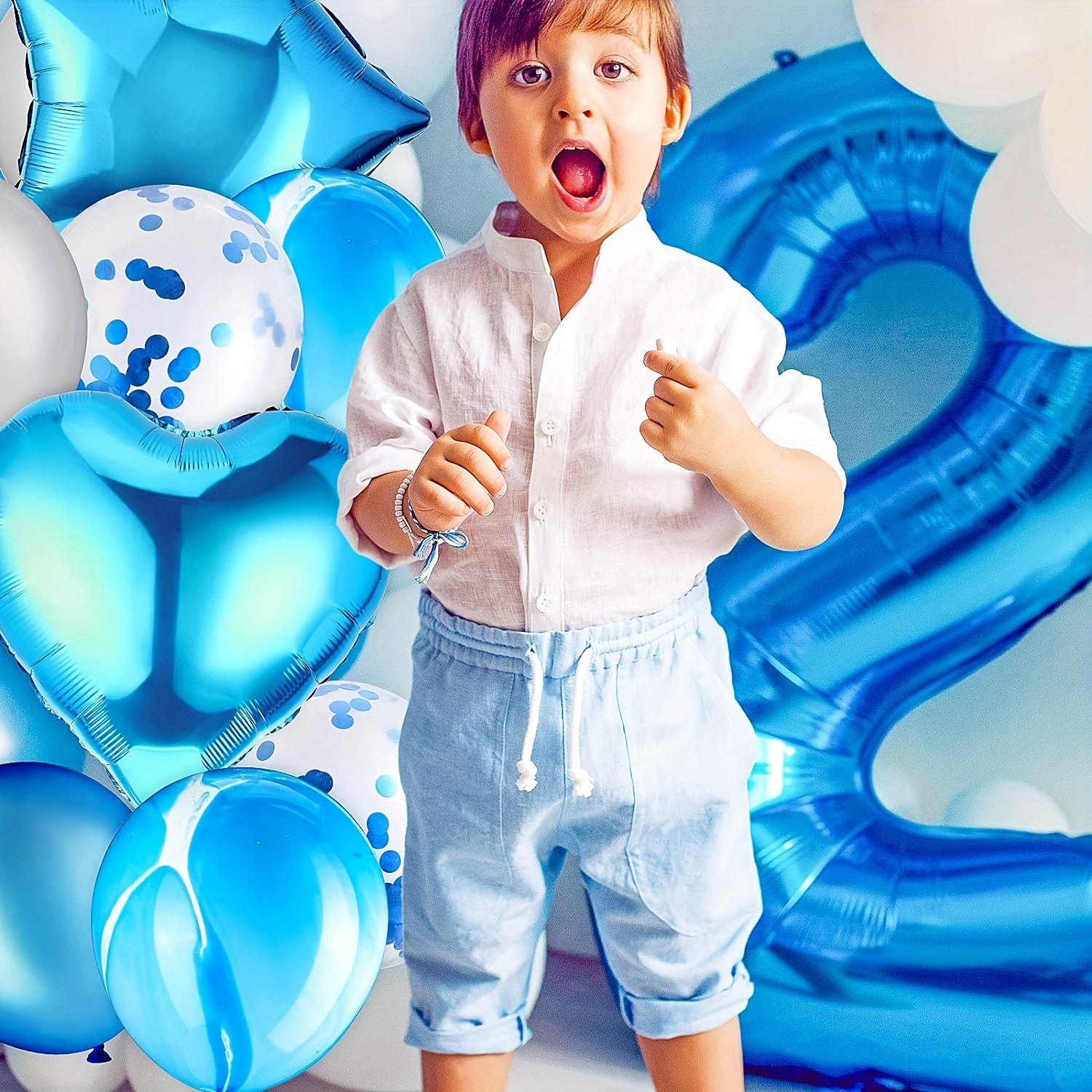 Number Balloon Birthday Party Decor Foil Balloon Large Number Balloons
