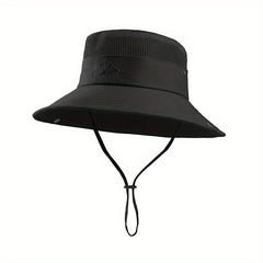 Breathable Mesh Top Bucket Hat for Outdoor Activities