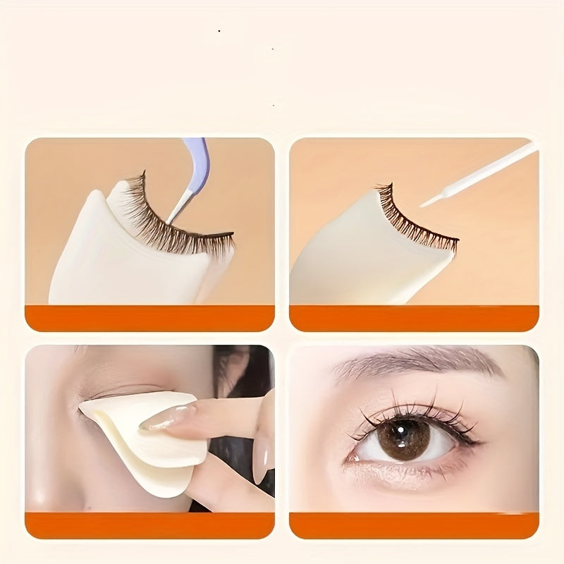 Metal Eyelash Applicator Tool for Makeup and Grooming