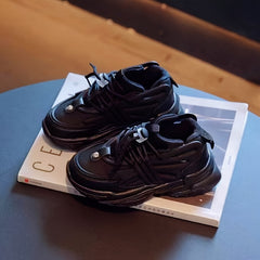 JIAGEYA Boy's Chunky Shoes for Kids Outdoor Activities
