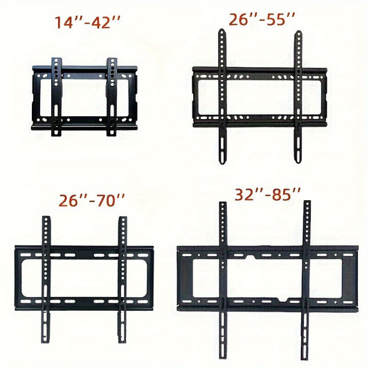 TV Wall Mount 14-85 Inch LED LCD Plasma Flat Screen TV Bracket VESA 600x50