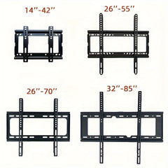 TV Wall Mount 14-85 Inch LED LCD Plasma Flat Screen TV Bracket VESA 600x50