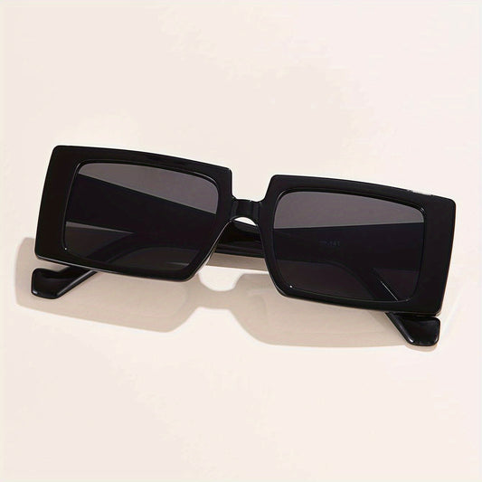 Tortoiseshell Rectangle Sunglasses Vintage Outdoor Glasses UV400