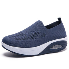 Breathable Slip on Running Sneakers Anti-Slip Air Cushion Casual Shoes
