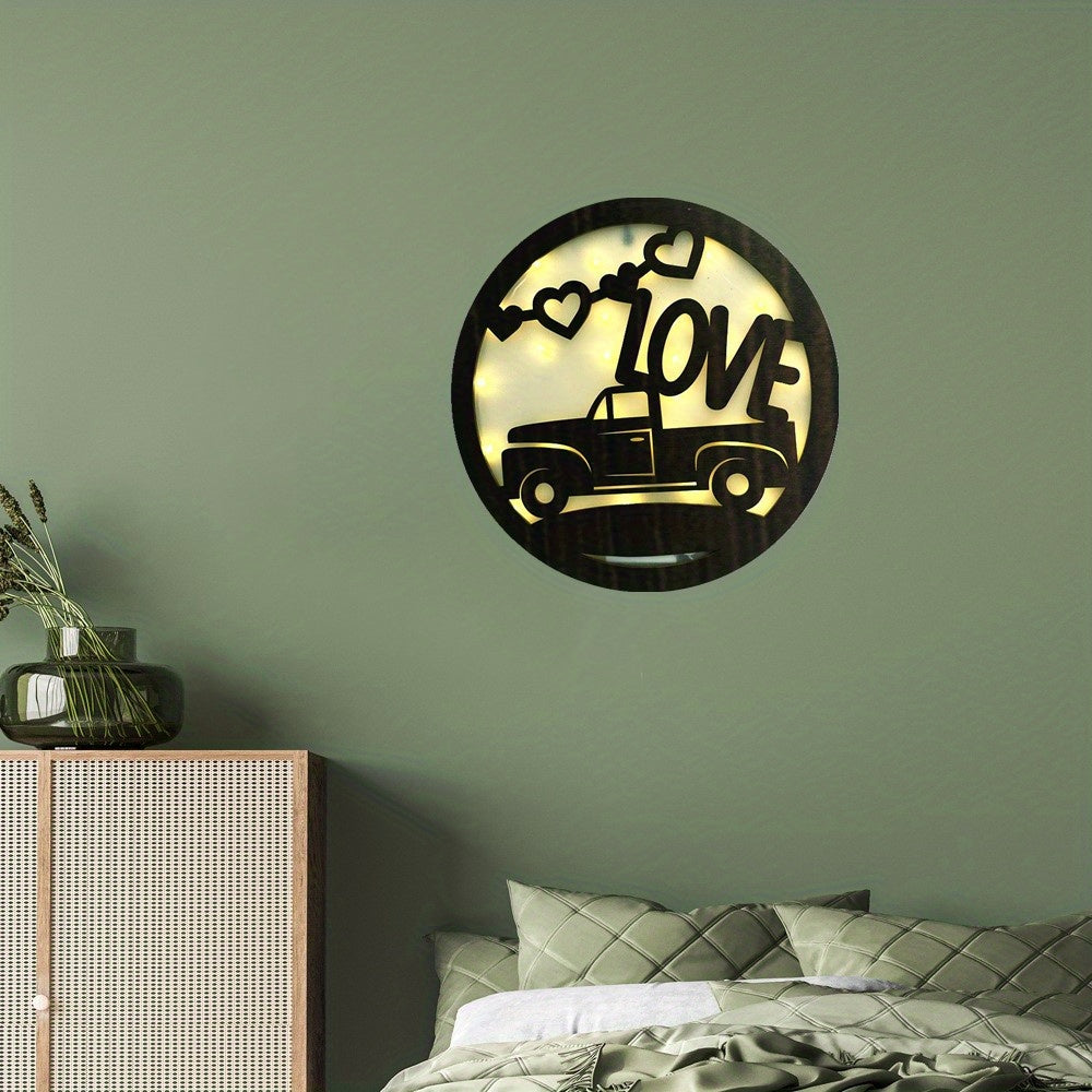 Upgrade Timing Function LED Lamp Carving Creative Fairy Tale Story Shape Lamp