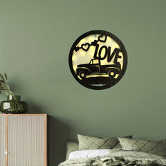 Upgrade Timing Function LED Lamp Carving Creative Fairy Tale Story Shape Lamp