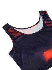  Tie Dye Tank Top & Skirt Set