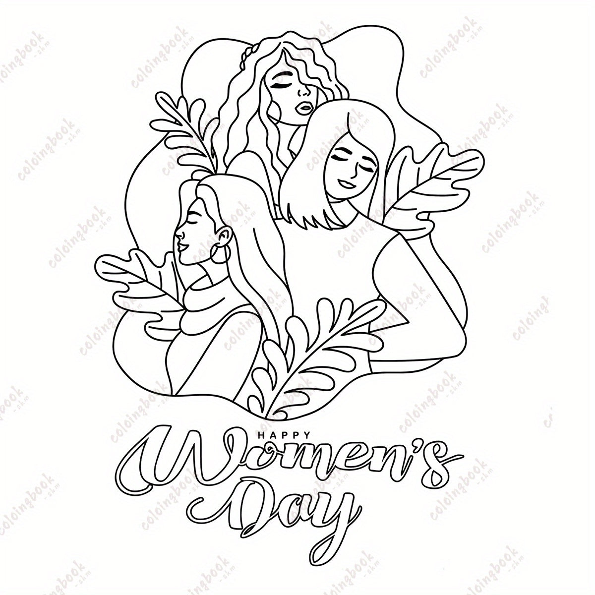 Women's Celebration Coloring Book with Performance Props Cover