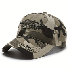 Spring Harpoon Embroidery Baseball Cap Outdoor Sports Visor