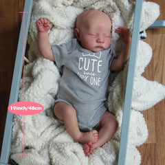 48 Reborn Doll Cloth Body Hand Painted Vein Blood Visible Gift