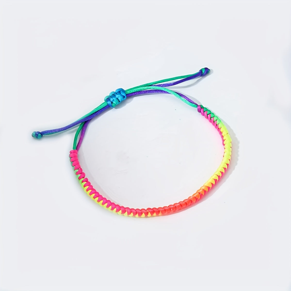 Hot Pink Red Etc Braided Anklet Hot Adjustable Summer Beach Ankle Bracelet