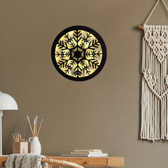 Upgrade LED Lamp Creative Fairy Tale Story Shape Retro Wooden Hanging Plate