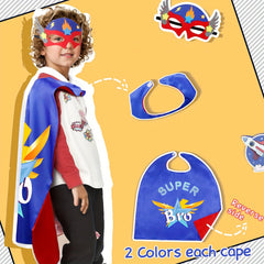 Superhero Capes Set for Kids - Perfect for Halloween Parties