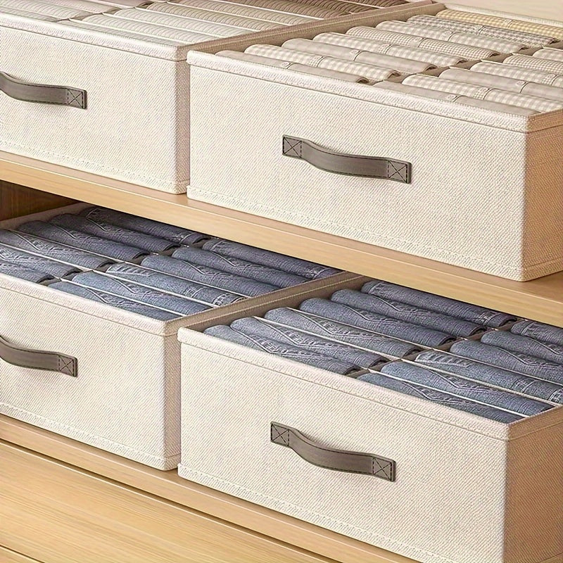 Pants Drawer Storage Basket Grids Leggings Storage Box