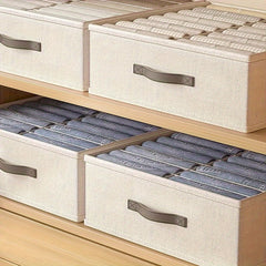 Pants Drawer Storage Basket Grids Leggings Storage Box