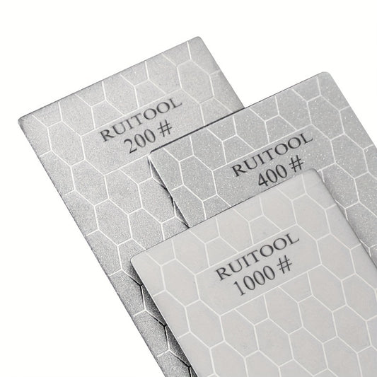 Diamond Sharpening Stone for Kitchen Knives with Non Slip Base