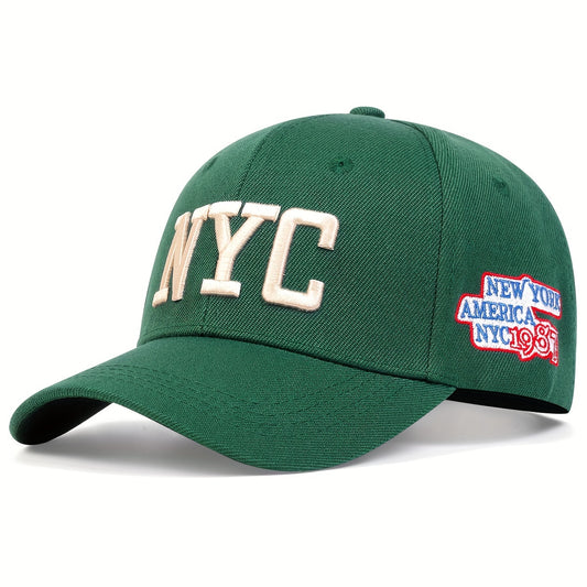 Letter Embroidered Baseball Cap Outdoor Sun Hat