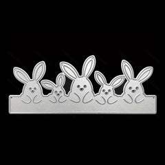1pc Easter Cutting Dies Bunny Egg Die Happy Easter Metal Die C