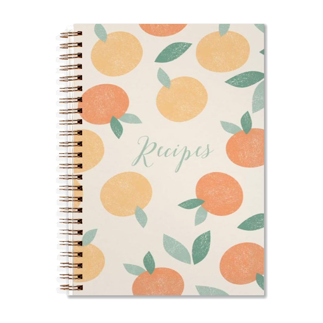 Classic Recipes Spiral Notebook 50 Pages 13.97x21.08 cm