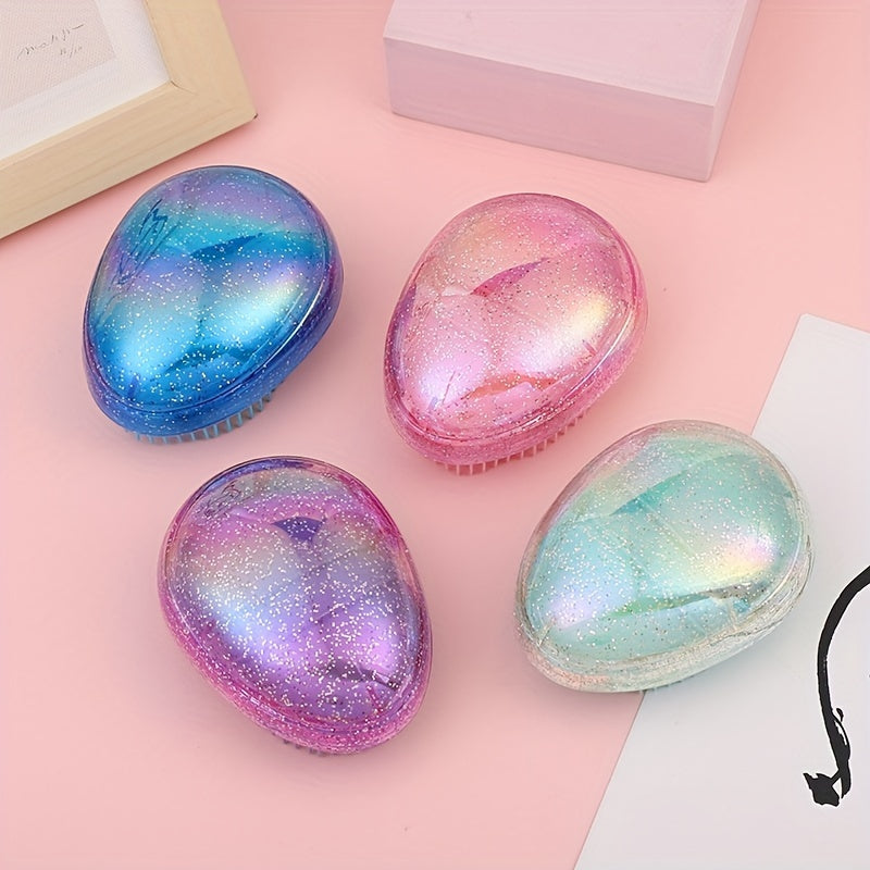 Portable Starry Sky Hair Brush Comb for Smooth Hair