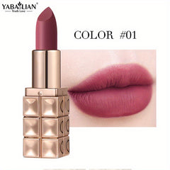 12 Colors Matte Lipstick for Women, Nude Red and Brown Hydrating Makeup