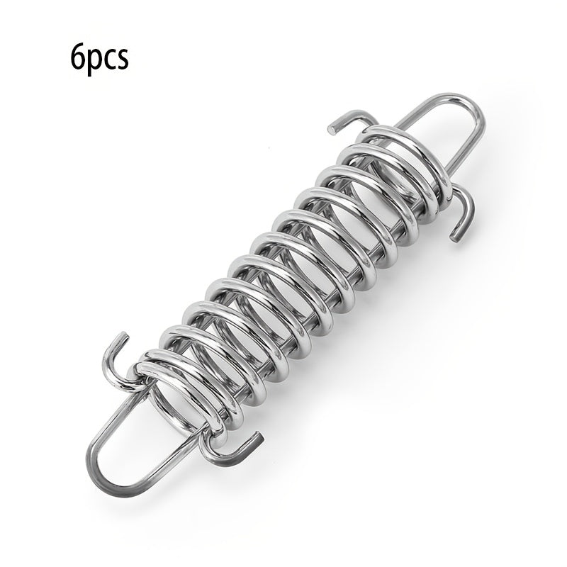 6pcs Tent Wind Rope Buckles High strength Steel Buckle For Camping