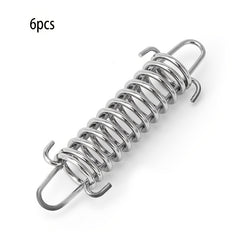 6pcs Tent Wind Rope Buckles High strength Steel Buckle For Camping