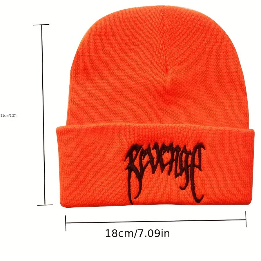 Personalized Letter Embroidery Knit Hat