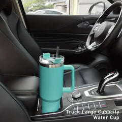 Stainless Steel Insulated Cup With Straw 40oz