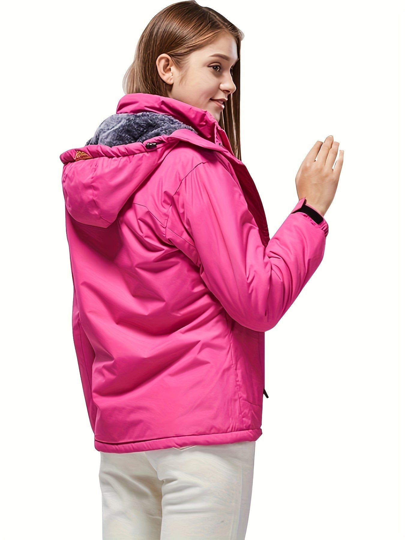 Women's Winter Fleece & Thickened Outdoor Sports Jacket For Hiking