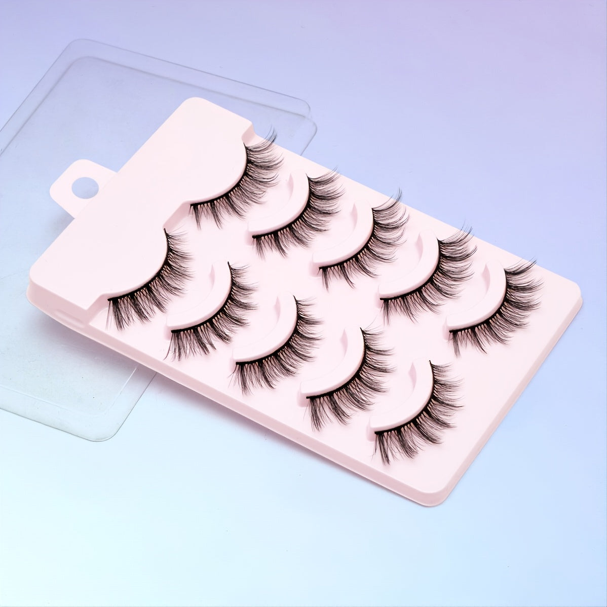 5 Pairs 3D Cross Fiber False Eyelashes